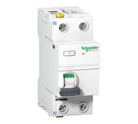 Schneider Electric Disjoncteur différentiel iID A9Z21240 – 2P, 40 A, 30 mA Type A – Blanc