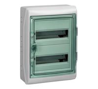 Schneider Electric Schneider Electric Petit tableau de distribution 2x18TE IP65 13434 Quantité:1
