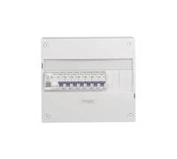 Schneider Electric Schneider Electric SC5SHN03710024 Coffret pré-câblé 1 rangée 1 inter différentiel + 7 disjoncteurs