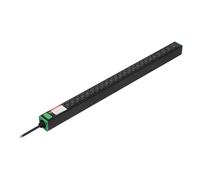 APC Easy Rack PDU Basic - Unité de distribution secteur (rack-montable) - vertical - CA 200-240 V - 3.7 kW - monophasé - entrée : IEC 60309 16A - connecteurs de sortie : 24 (20 x IEC 60320 C13, 4 x IE