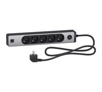 Schneider Electric ST935U1BA Multipr 5P 2USB 1,5m anthr/alu