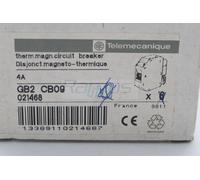 Schneider Electric Telemecanique Interrupteur Automatique GB2CB09 4A 415V 1 Pôle
