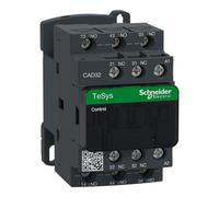 Schneider Electric - TeSys CAD32 - contacteur - 3F+2O - instantané - 10A - 24Vca - CAD32B7