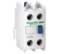 Schneider Electric - TeSys D - bloc contacts auxiliaires frontaux - 1F+1O - bornes vis-étriers - LADN11