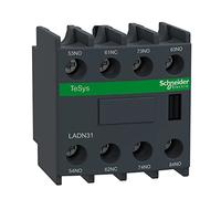 Schneider Electric - TeSys D - bloc contacts auxiliaires frontaux - 3F+1O - bornes vis-étriers - LADN31
