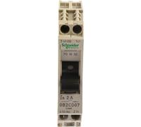 Schneider Electric - Disjoncteur pour circuit de contrôle TeSys GB2‑CD GB2CD07 2A 1P+N 1d