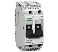 Schneider Electric – Disjoncteur pour circuit de contrôle TeSys GB2 DB – 2 A, 2P – GB2DB07