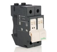 Schneider Electric - TeSys - porte-fusible - 2P - 32A - pour fusible 10x38mm - DF102