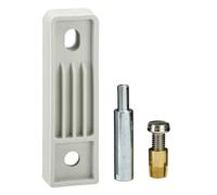 Schneider Electric Fixations murales Thalassa PLM PLM3025-108 Ensemble de 4 Gris RAL 7035