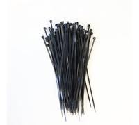 Schneider Electric Thorsman IMT46408 Lot de 100 serre-câbles en polyamide 160 x 2,5 mm Bords arrondis lisses autobloquants Noir