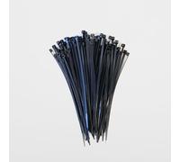 Schneider Electric Thorsman IMT46412 Lot de 100 serre-câbles en polyamide avec bords arrondis lisses Noir 200 x 4,8 mm