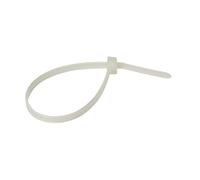 Schneider Electric Thorsman IMT46422 Lot de 100 serre-câbles en polyamide 370 x 4,8 mm Bords arrondis lisses autobloquants Transparent