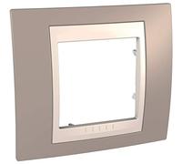 Schneider electric u6.002.874 Cadre plus 1 élément, Vison