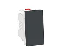 Poussoir 1 module Unica Anthracite Schneider