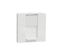 Schneider Electric - Prise RJ45 simple Unica NU341918 cat 6 FTP 2 mod Blanc méca seul