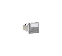 Schneider Electric - Unica - prise RJ45 simple - cat 6A blindé STP FTP - 1 mod - Alu - méca seul - NU344830
