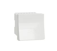 Schneider Electric - Unica - sonnette électronique - 70dB/1m - 5 mélodies - 2 mod - Blanc - méca seul - NU378618