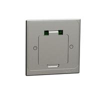 Schneider Electric - Unica System+ - Prise de sol XS IK08 IP44-2P+T - carrée métal - INS52102
