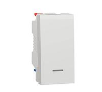 Schneider Electric Va-et-vient lumineux Unica 1 module Blanc