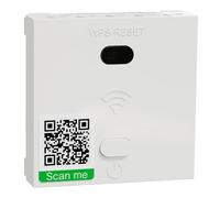 Schneider Electric - Unica - wifi répéteur - 300Mb/s 2.4 GHz - 2 mod - méca seul bornier vis - blanc - NU360518