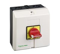 Disjoncteur de charge d'urgence Schneider VCF3GE TeSys VARIO - 3P, poignée ro...