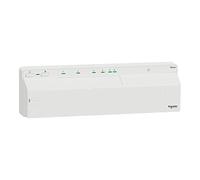 Schneider Electric Wiser Smart Home CCTFR6610 Barre de distribution pour chauffage au sol, commande manuelle ou via application