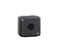 Schneider Electric Boîte 1 trou Ø22 Harmony XAL XALD01 couvercle gris foncé fond gris clair