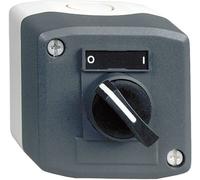 Schneider Electric XALD134 Harmony XALD134 Bouton sélecteur en boîtier commutateur rotatif gris foncé, gris clair 1 x 90 ° décrochage par rotation 1 pc(s)
