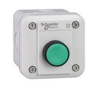 Schneider Electric XALE1W1B BOITE BPL VERT 1 NO LED