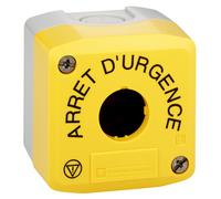Schneider Electric XALK01HFR BOITE VIDE JAUNE 1 TROU M