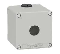 Schneider Electric XAPD1501 Boite vide grise 1 trou 22mm