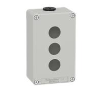 Schneider Electric XAPD2203 Boite vide grise 3 trous 22mm