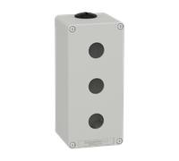Schneider Electric XAPD3503 Boite vide grise 3 trous 22mm