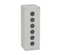 Schneider Electric XAPD4506 Boite vide grise 6 trous 22mm