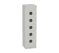 Schneider Electric XAPD5505 Boite vide grise 5 trous 22mm
