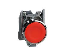 Schneider Electric Bouton-poussoir Harmony XB4BA42 affleurant Ø22 1F rouge actionneur plat