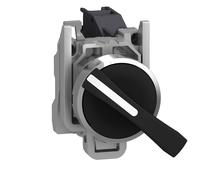 Schneider Electric XB4BJ33 BOUTON TOURNANT NOIR DIAM 22 CROSSE 3
