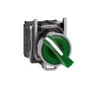 Schneider Electric XB4BK123G5 BOUTON TOURNANT LUMINEUX VERT DIAM 22