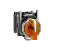 Schneider Electric XB4BK135B5 BOUTON TOURNANT LUMINEUX 3 POSITIONS