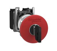 Schneider Electric XB4BS9445 ARRET D URGENCE CLE 1O 1F