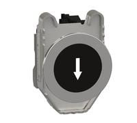 Schneider Electric XB4FA3351 BP flush noir marqu 1F