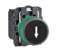 Schneider Electric XB5AA3351C0 BP impuls 22 noir marqu 1F