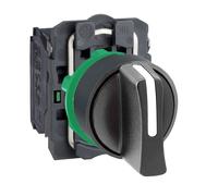 Schneider Electric XB5AD33 BOUTON TOURNANT NOIR DIAM 22 ? MANETTE 3
