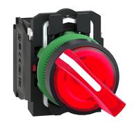 Schneider Electric XB5AK124M5 BOUTON TOURNANT LUMINEUX ROUGE DIAM 22