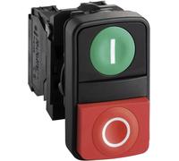 Schneider Electric XB5AL73415 XB5AL73415 Bouton-poussoir 600 V 6 A à rappel (L x l x H) 59 x 30 x 50 mm IP67, IP69, IP69K 1 pc(s)