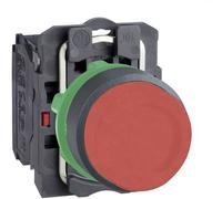 Schneider Electric XB5ALCUST01 Bouton-poussoir, Harmony XB5, plastique, avant, 22 mm, appareil complet, spécifique au client via