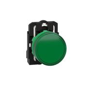Schneider Electric Voyant lumineux DEL Harmony XB5 Ø22 Vert 230V Vis étrier XB5AVM3