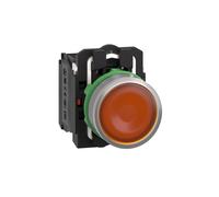 Schneider Electric XB5AW35M5C0 BP lumineux orange 1O+1F 230V