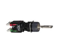 Schneider Electric XB6AGH5B BOUTON TOURNANT NOIR DIAM 16 SERRURE 3