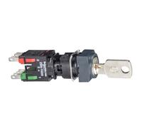 Schneider Electric XB6CGH5B BOUTON TOURNANT NOIR DIAM 16 SERRURE 3